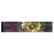 Abstracte moderne purper khaki grijze fractale blo