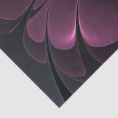 Abstracte moderne purper khaki grijze fractale blo tissuepapier (Detail)