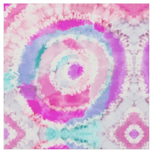 Abstracte moderne, roze witte tinkleurstof stof (Close Up)