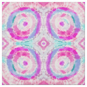 Abstracte moderne, roze witte tinkleurstof stof (Swatch)