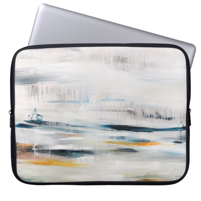 Abstracte moderne schilderachtergrond. Hedendaags Laptop Sleeve (Voorkant)