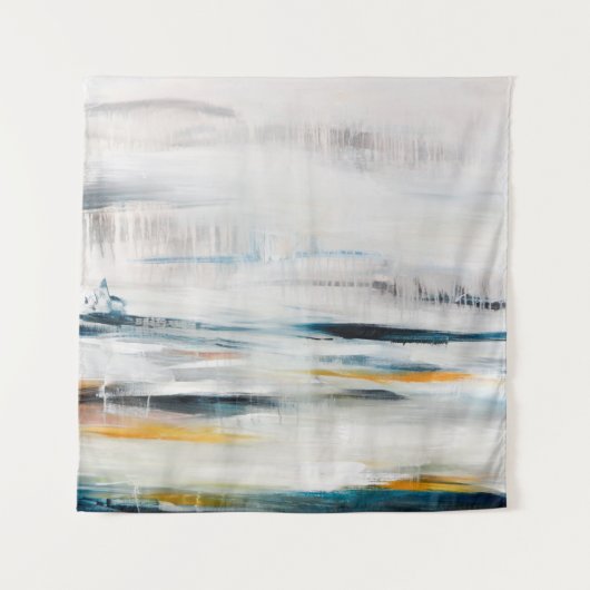 Abstracte moderne schilderachtergrond. Hedendaags Wandkleed (Voorkant)