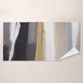 Abstracte moderne schilderachtergrond. Moderne kun Badhanddoek (Badhanddoek)