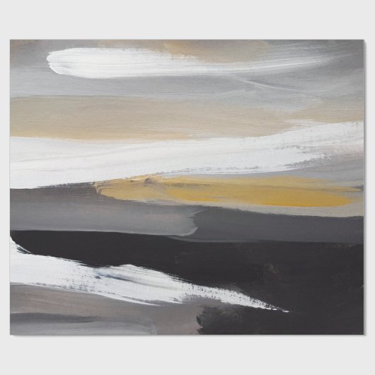 Abstracte moderne schilderachtergrond. Moderne kun Cadeaupapier (Vlak)