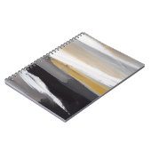Abstracte moderne schilderachtergrond. Moderne kun Notitieboek (Linkerzijde)