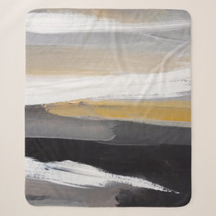 Abstracte moderne schilderachtergrond. Moderne kun Sherpa Deken