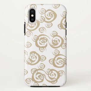 Abstracte moderne spiraalvormige kromme kunst Case-Mate iPhone case