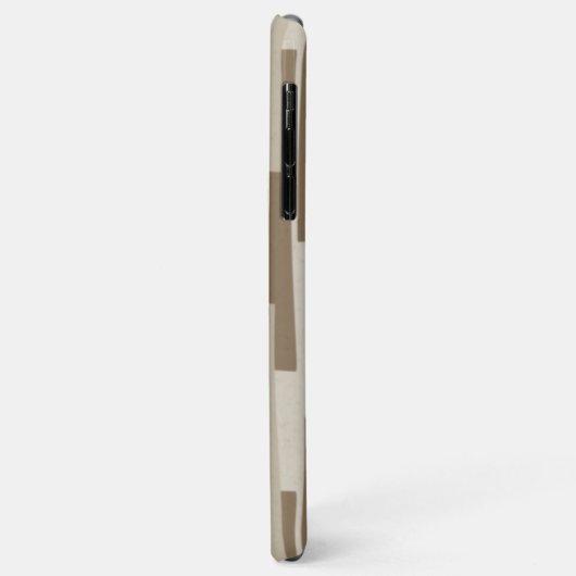 Abstracte moderne terracotta vormen Case-Mate iPhone case (Achterkant/links)