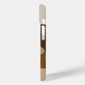 Abstracte moderne terracotta vormen Case-Mate iPhone case (Achterkant / Links)