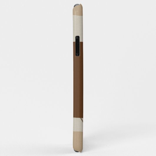 Abstracte moderne terracotta vormen Case-Mate iPhone case (Achterkant/rechts)