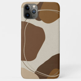 Abstracte moderne terracotta vormen Case-Mate iPhone case