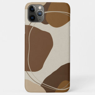 Abstracte moderne terracotta vormen Case-Mate iPhone case