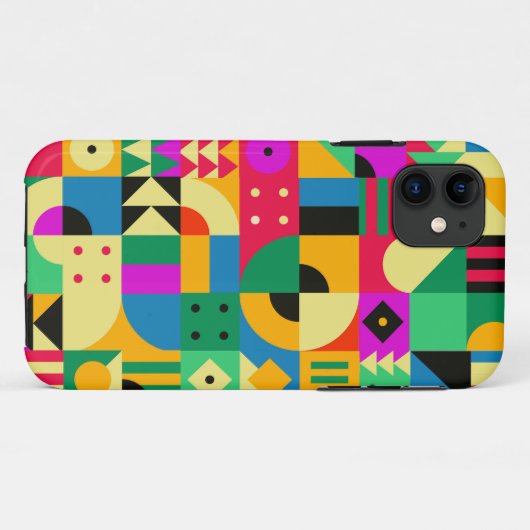 Abstracte moderne tuin Case-Mate iPhone case (Achterkant (horizontaal))
