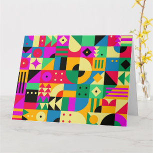 Abstracte moderne tuin kaart