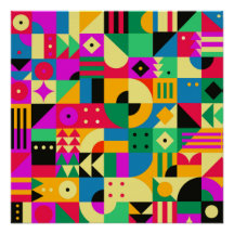 Abstracte moderne tuin