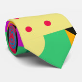 Abstracte moderne tuin stropdas (Opgerold)