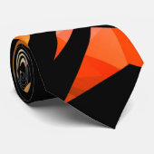 Abstracte moderne, veelhoekige, geometrische dar stropdas (Opgerold)