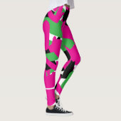 Abstracte moderne vormen leggings (Rechts)