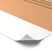 Abstracte moderne vormen poster (Hoek)