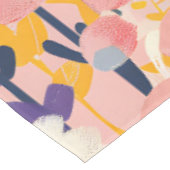 Abstracte Moderne Wilde Bloem Florale Botanische T Tafelkleed (Gekanteld)