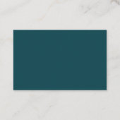 Abstracte, moderne, zachte, vloeibare pasta visitekaartje (Achterkant)