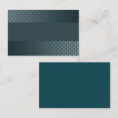 Abstracte, moderne, zachte, vloeibare pasta visitekaartje (Voorkant / Achterkant)