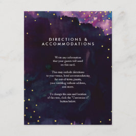 Abstracte moderne zwarte Waterverf Informatiekaartje