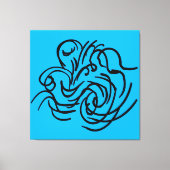 abstracte modernistische meetkundige kunst canvas afdruk (Voorkant)