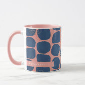 Abstracte Modish Pattern Holiday Coffee Mok (Links)