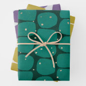 Abstracte Modish Pattern Holiday Inpakpapier Vel (In situ)