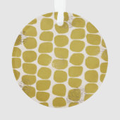 Abstracte Modish Pattern Photo Ornament (achterkant)