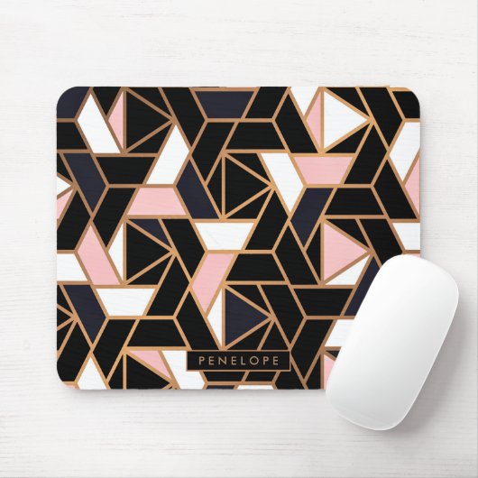 Abstracte Moisac Muismat (Met muis)