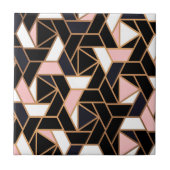 Abstracte Moisac Tegeltje (Voorkant)