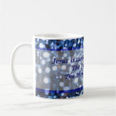 Abstracte Mok blauw lampje (Links)