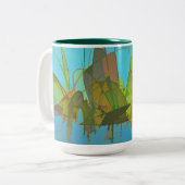 Abstracte Mok moeras (Voorkant links)