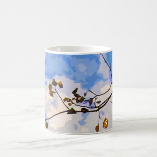 Abstracte Mok najaarsfilialen (Center)