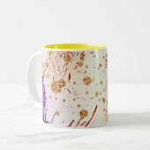 abstracte Mok van het galaxy Two-Tone Coffee-patro (Voorkant links)