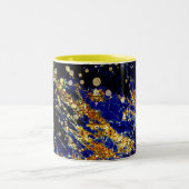 abstracte Mok van het galaxy Two-Tone Coffee-patro (Center)