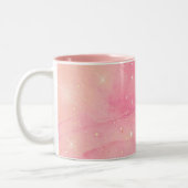 abstracte Mok van het galaxy Two-Tone Coffee-patro (Links)