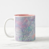 abstracte Mok van het galaxy Two-Tone Coffee-patro (Links)