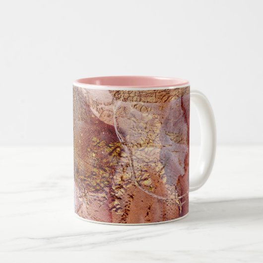 abstracte Mok van het galaxy Two-Tone Coffee-patro (Voorkant rechts)