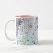 abstracte Mok van het galaxy Two-Tone Coffee-patro (Links)