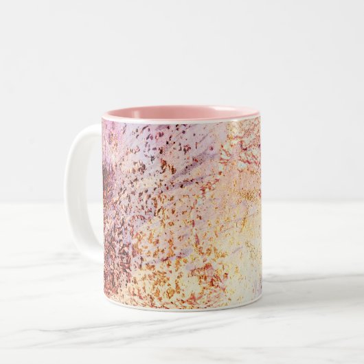 abstracte Mok van het galaxy Two-Tone Coffee-patro (Voorkant links)