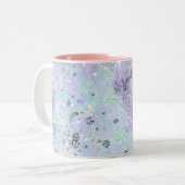 abstracte Mok van het galaxy Two-Tone Coffee-patro (Voorkant links)