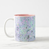 abstracte Mok van het galaxy Two-Tone Coffee-patro (Links)