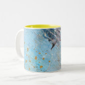 abstracte Mok van het galaxy Two-Tone Coffee-patro (Voorkant links)