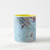 abstracte Mok van het galaxy Two-Tone Coffee-patro (Center)