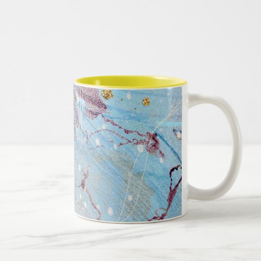 abstracte Mok van het galaxy Two-Tone Coffee-patro (Rechts)
