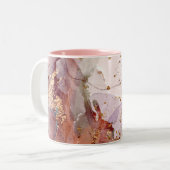abstracte Mok van het galaxy Two-Tone Coffee-patro (Voorkant links)