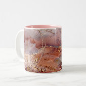 abstracte Mok van het galaxy Two-Tone Coffee-patro (Voorkant links)